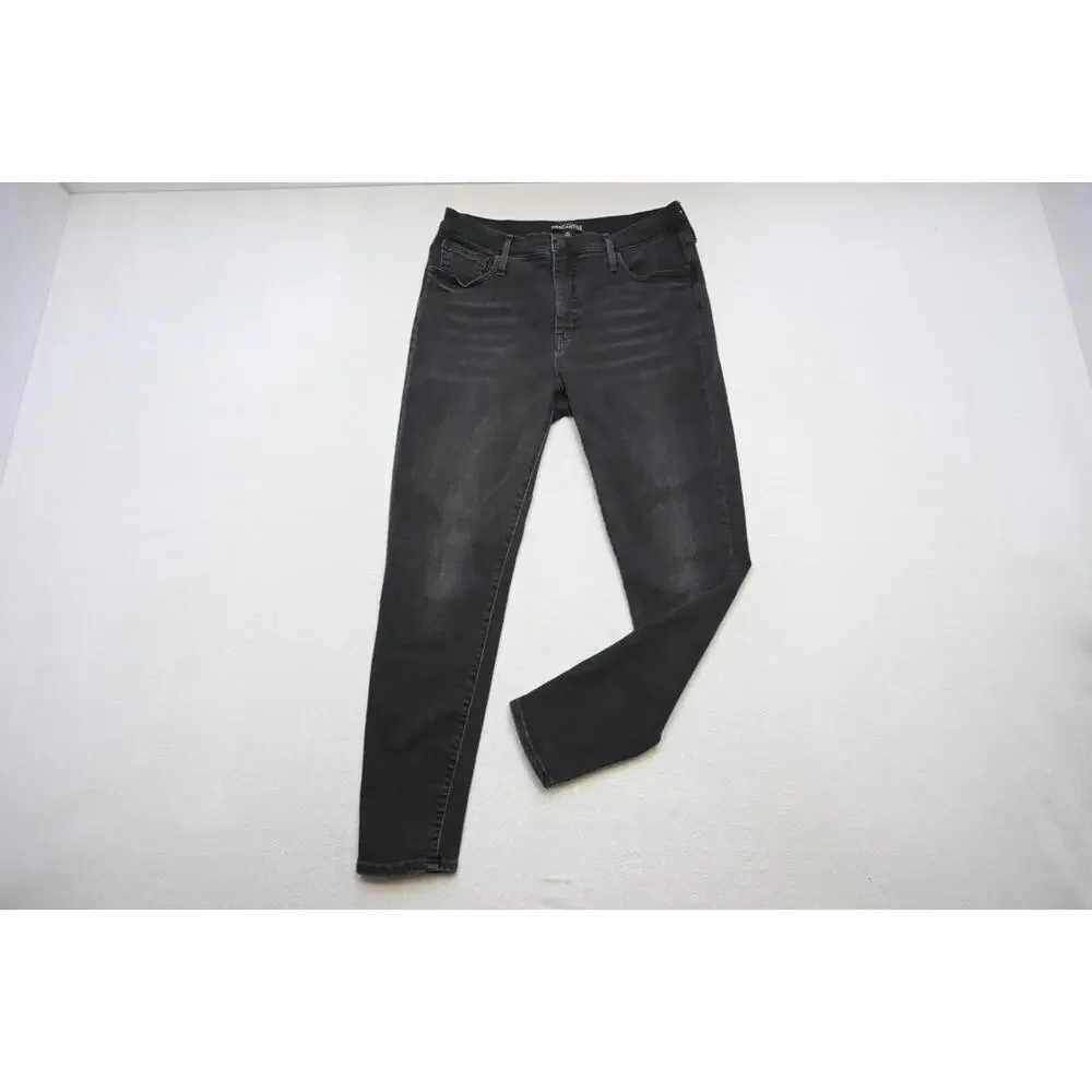 J Crew Mercantile Flex Jeans Rugged Slim Fit Black Denim Mens Size 31‎ x 29